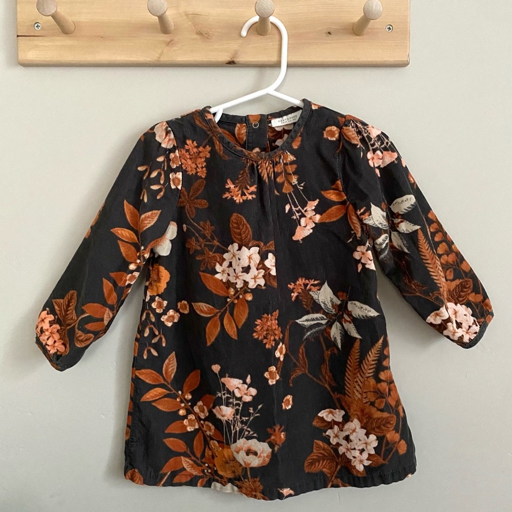 Corduroy Toddler Dress